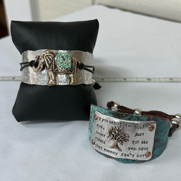 Gorgeous artisan made adjustable bracelets - Picture 4 of 7